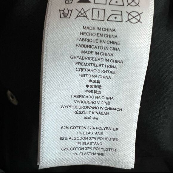 Michael Kors Black With Gold Accent Skinny Jeans Size 4 - Picture 8 of 9